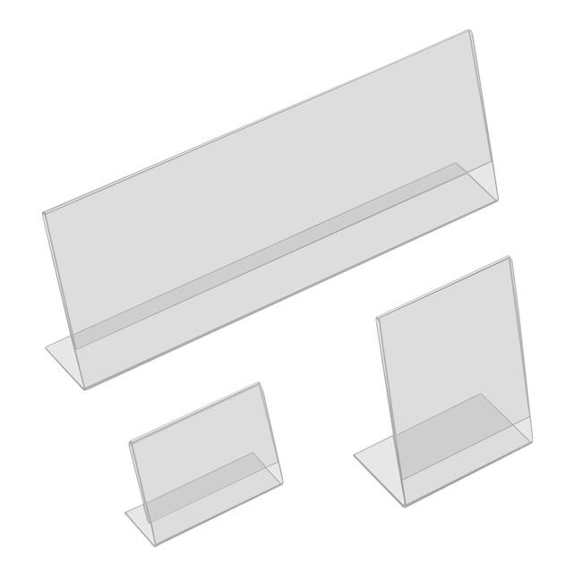 Sign holder 40 x 33 mm